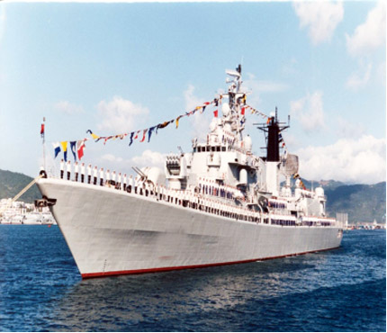 某新型第二代導(dǎo)彈驅(qū)逐艦