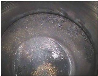 利用HIE系列內(nèi)窺鏡檢測到的發(fā)動機活塞頂圖片二