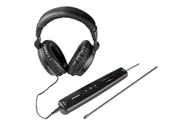 YVT系列機(jī)械故障聽診器整機(jī)采用柔潤弧度曲線設(shè)計(jì)，外形精美漂亮