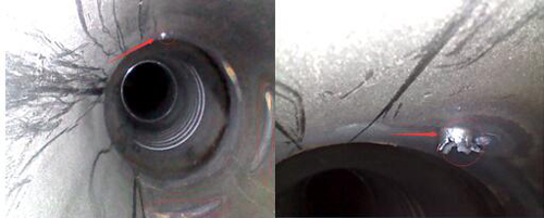 汽車排氣管內(nèi)部積碳
